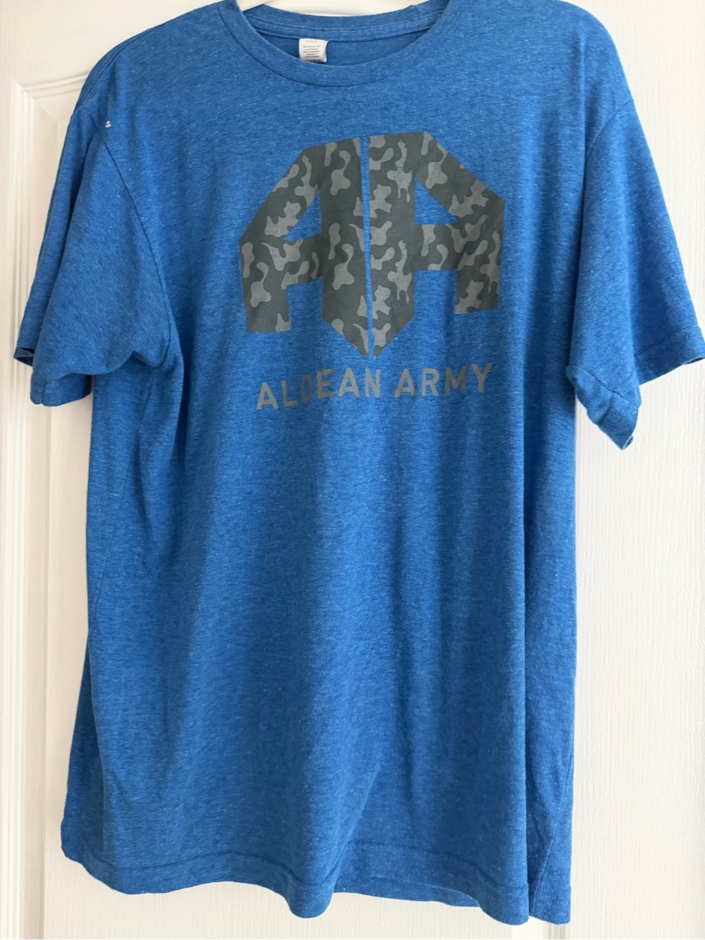Jason Aldean Army Blue Graphic Tee